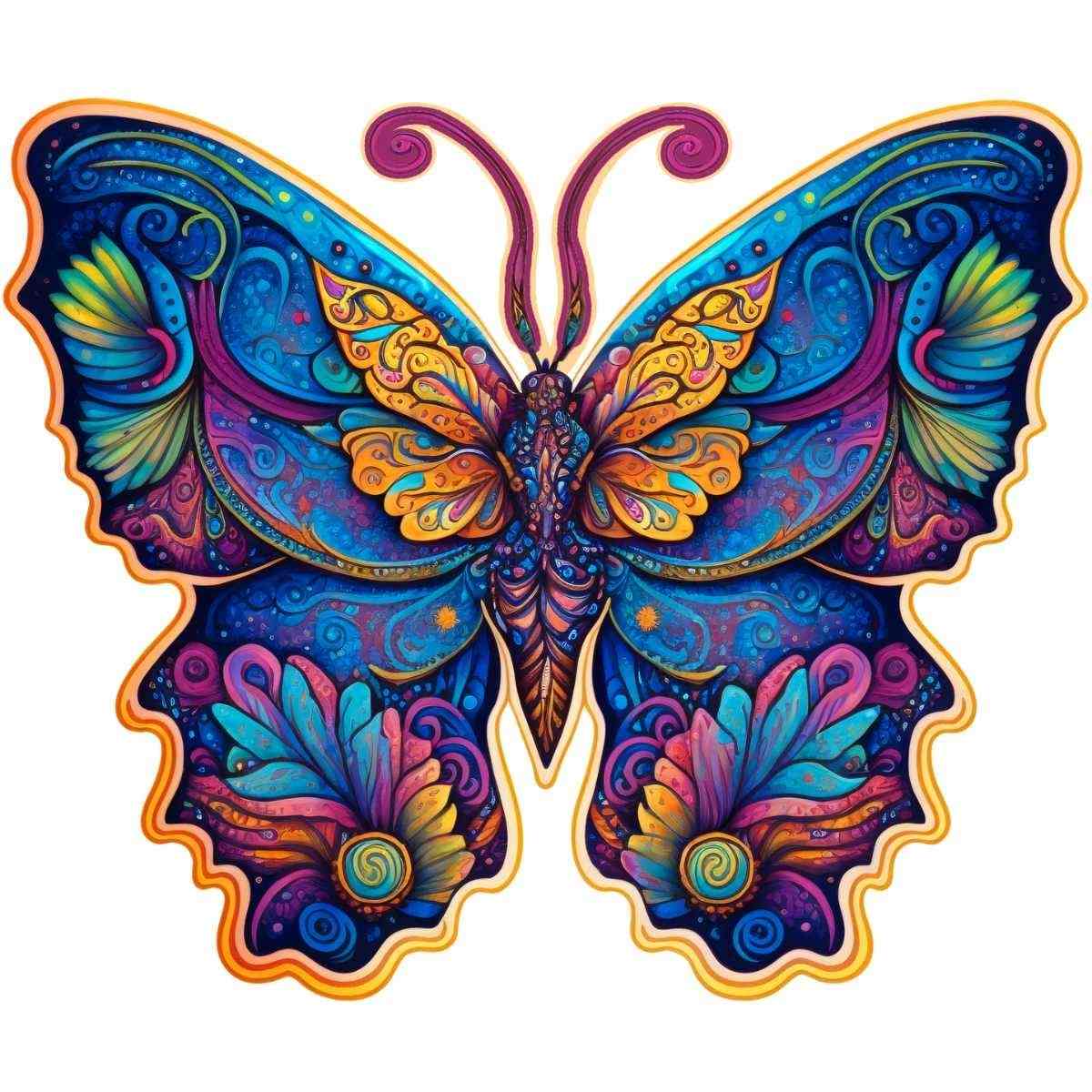 Galaxy Butterfly - Puslespill
