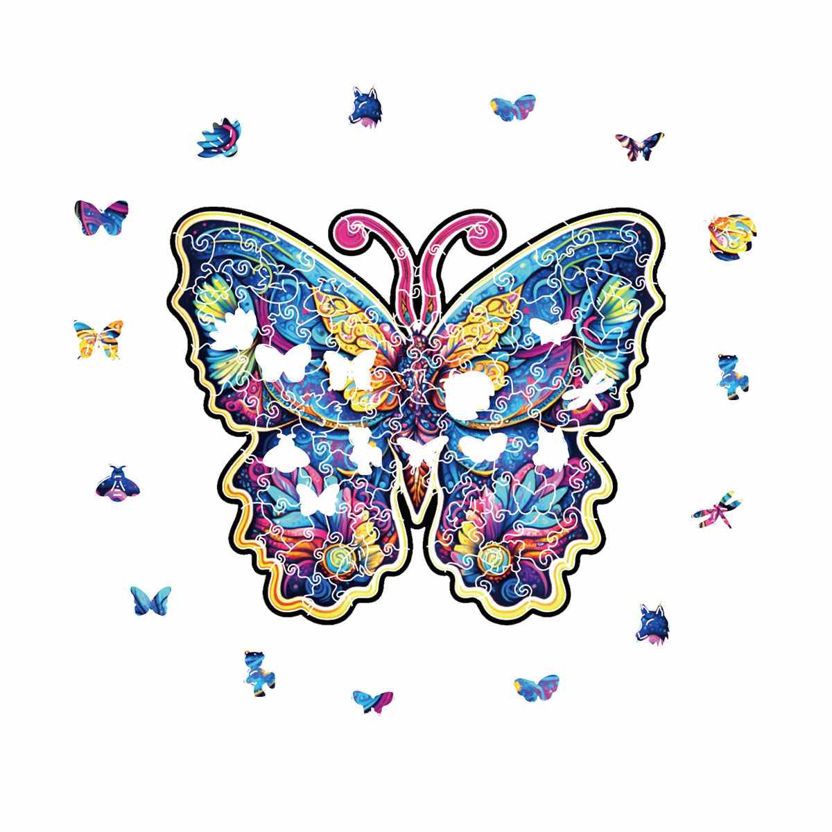 Galaxy Butterfly - Puslespill