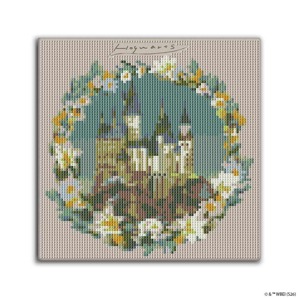 Diamond Painting Kits 9.8" x 9.8" | 25cm x 25cm Hogwarts Castle - Diamond Painting Kit