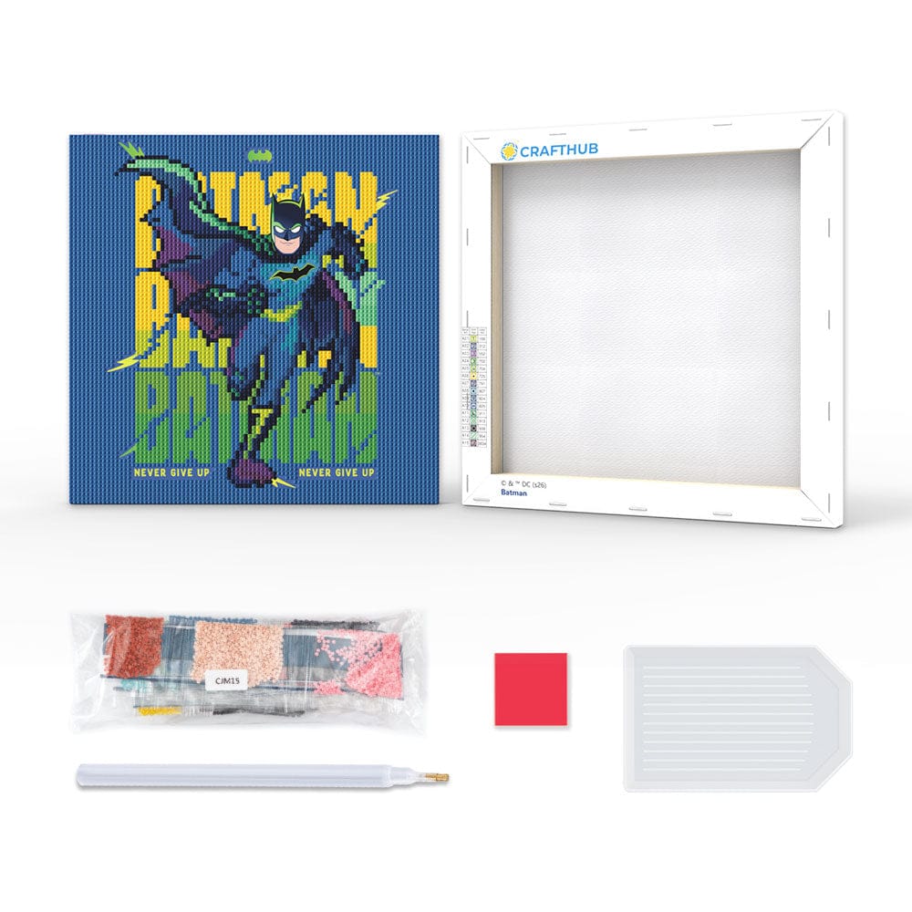 Diamond Painting Kits 9.8" x 9.8" | 25cm x 25cm Batman - Diamond Painting Kit