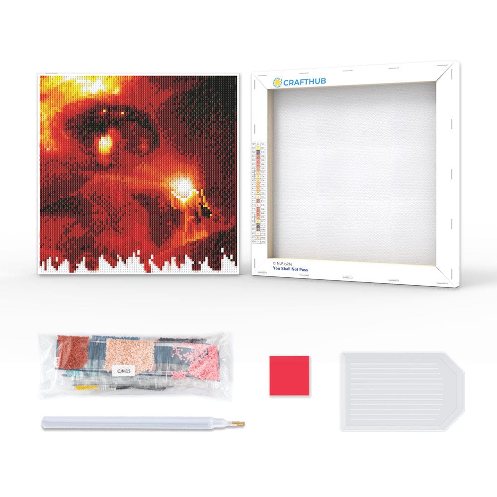 Diamond Painting Kits 9.8" x 9.8" | 25cm x 25cm You Shall Not Pass - Diamond Painting Kit