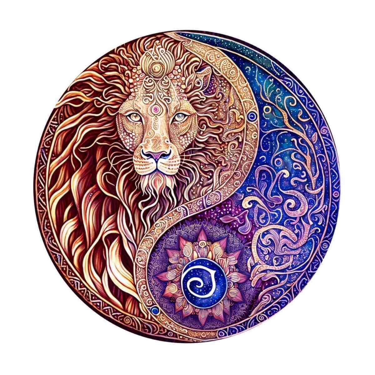 Lion Yin Yang - Puslespill