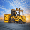 3D Puzzle ForkLift 3D Puzzle Forklift Engineering Vehicle 3D Puzzle