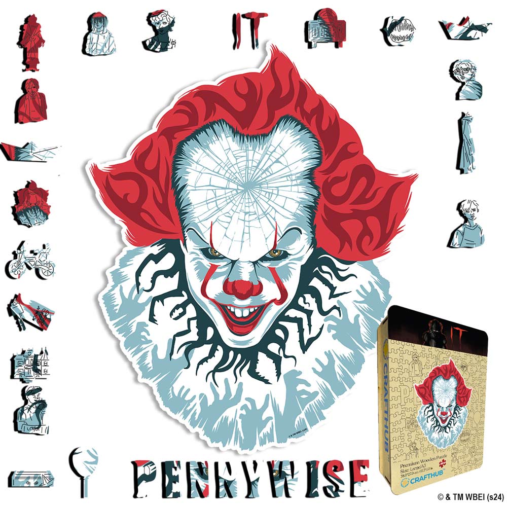 Pennywise lives - puslespill i tre