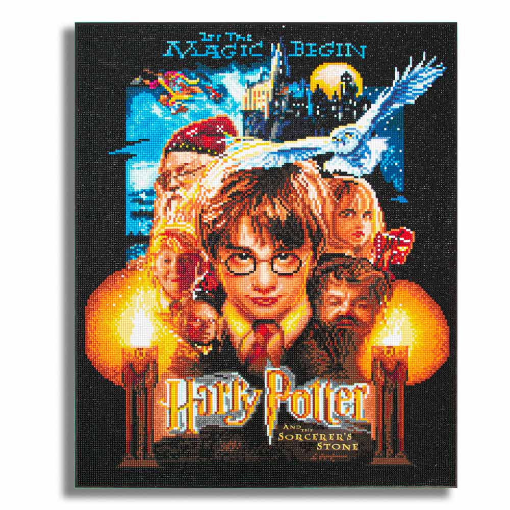 19.7" x 23.6" / 50cm x 60cm Harry Potter and the Sorcerer's Stone - Diamond Painting Kit