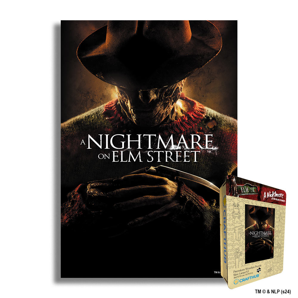 A Nightmare on Elm Street - puslespill i tre