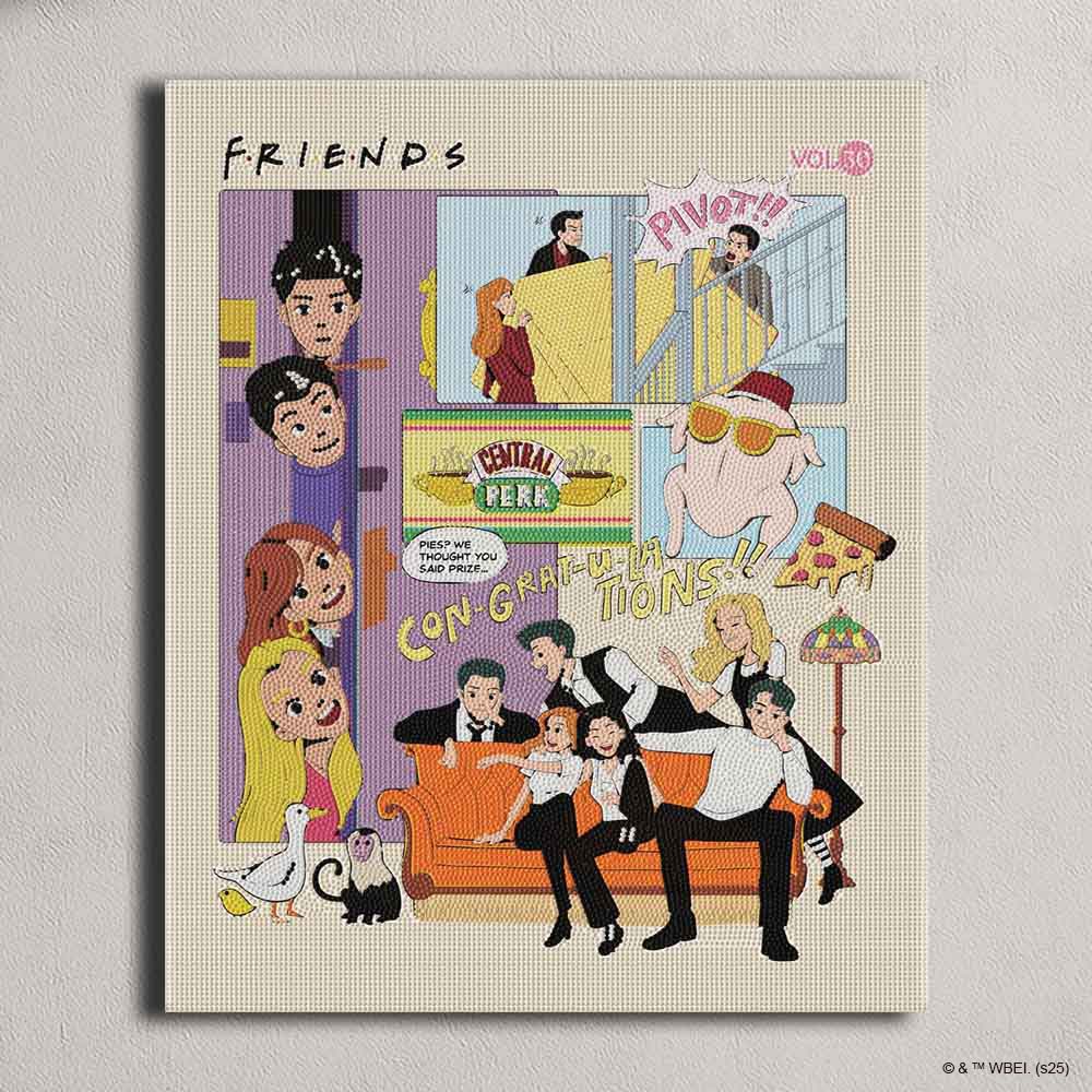Friends for alltid - diamantmalerisett