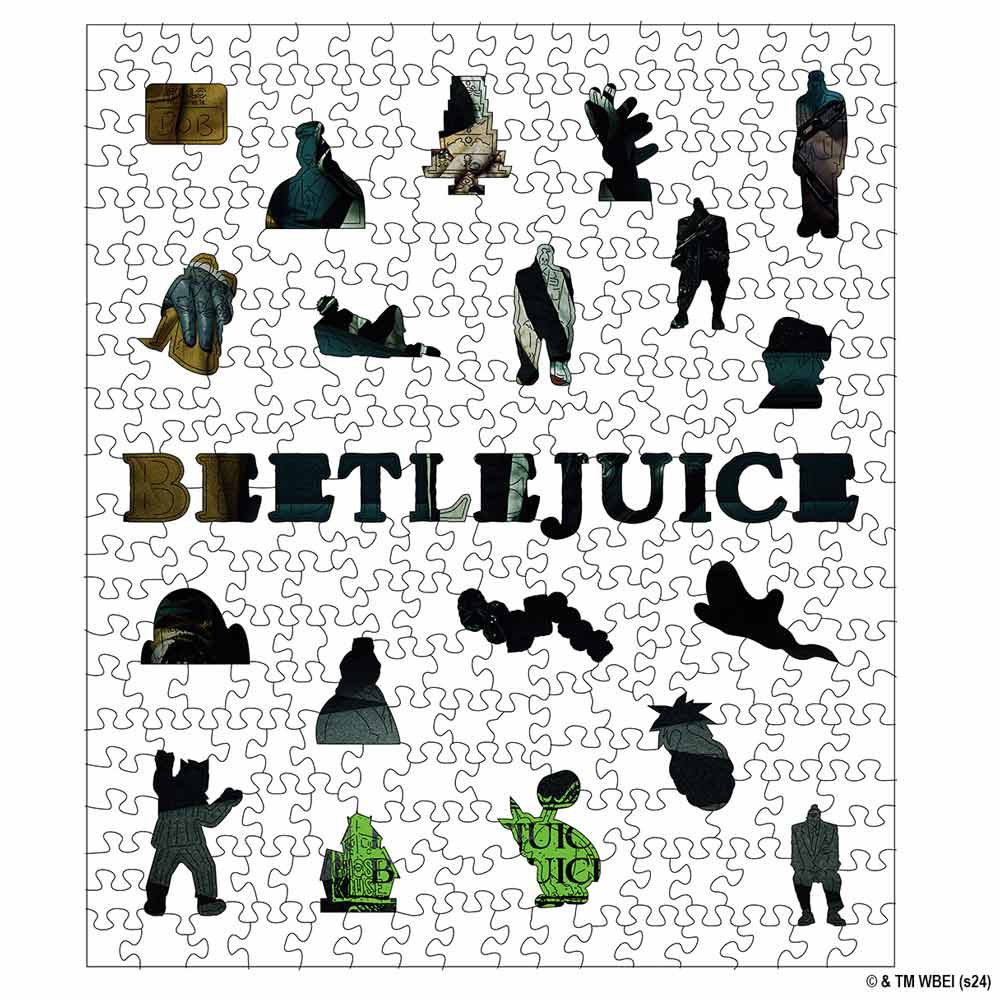 Beetlejuice - puslespill i tre