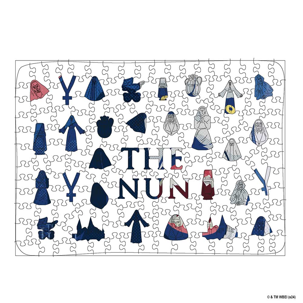 The nun - puslespill i tre