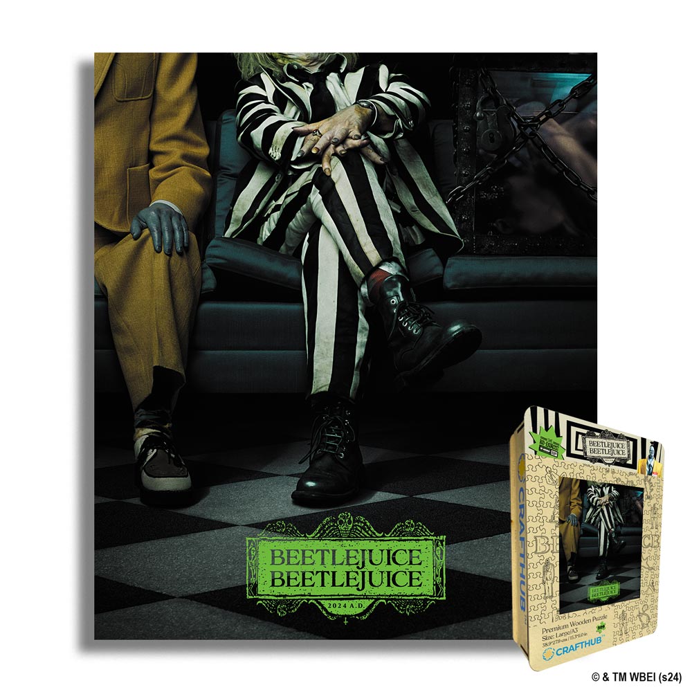 Beetlejuice - puslespill i tre