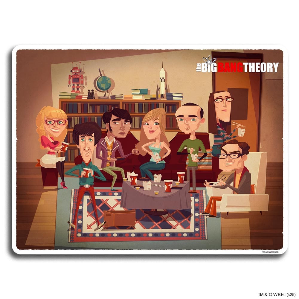 Animal Jigsaw Puzzle > Wooden Jigsaw Puzzle > Jigsaw Puzzle The Big Bang Theory Cartoon - Wooden Jigsaw Puzzle