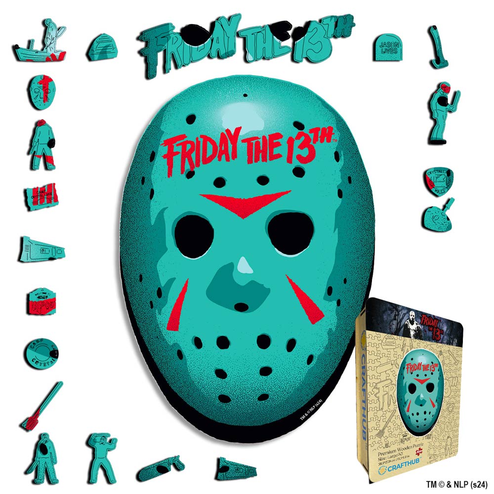 Jason's mask - puslespill i tre