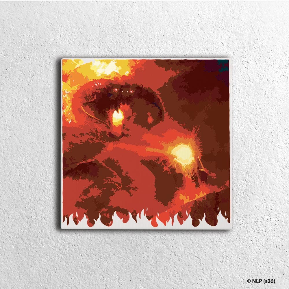 Painting By Numbers Kits 9.8" x 9.8" (25x25cm) You Shall Not Pass - Paint By Numbers Kit