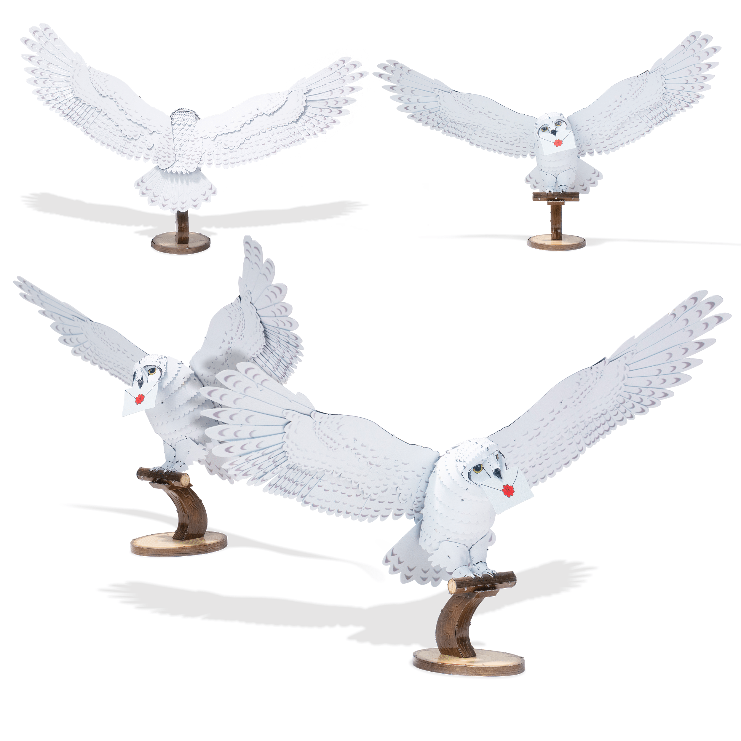 LARGE SIZE Hedwig - 3D Metal Puzzle