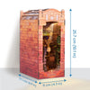 Book Nook Kits 237 Pieces | 25.7×11×17.1 cm (10.1