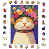 Blomstkatt - Puslespill
