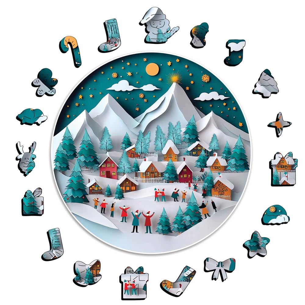 Gledelig Jul - Puslespill