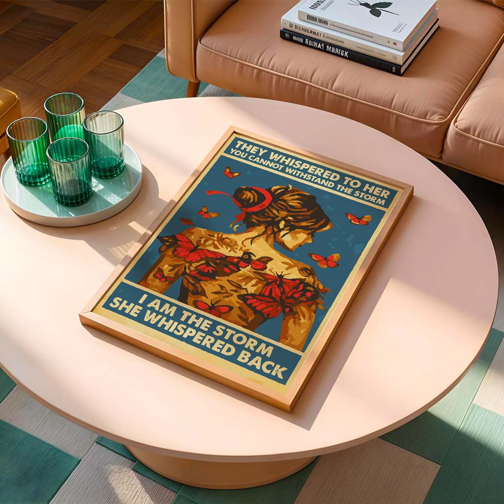 Painting By Numbers Kits 15.7" x 19.6" (40 x 50cm) I Am The Storm - Paint By Numbers Kit