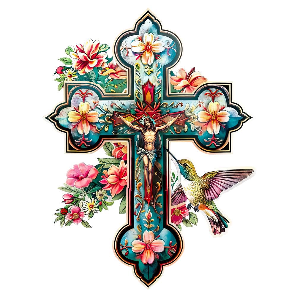 A5 Jesus Cross - Jigsaw Puzzle