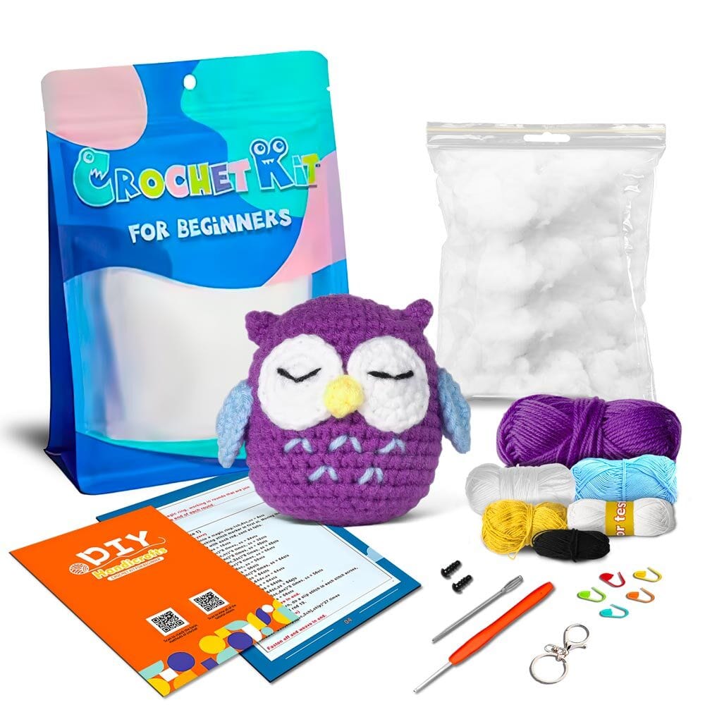 Sleepy Owl Sleepy Owl - Crochet Kit