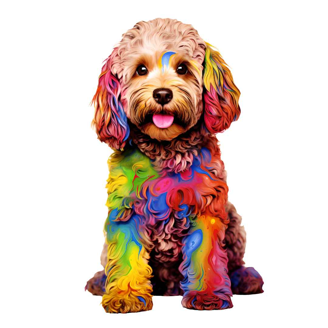 Cockapoo hund - Puslespill – Craft Hub Norway