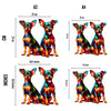 Animal Jigsaw Puzzle > Wooden Jigsaw Puzzle > Jigsaw Puzzle Twin Miniature Pinscher Dog - Jigsaw Puzzle