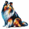 40x40cm Collie / Rough Collie Dog - Diamond Painting Kit