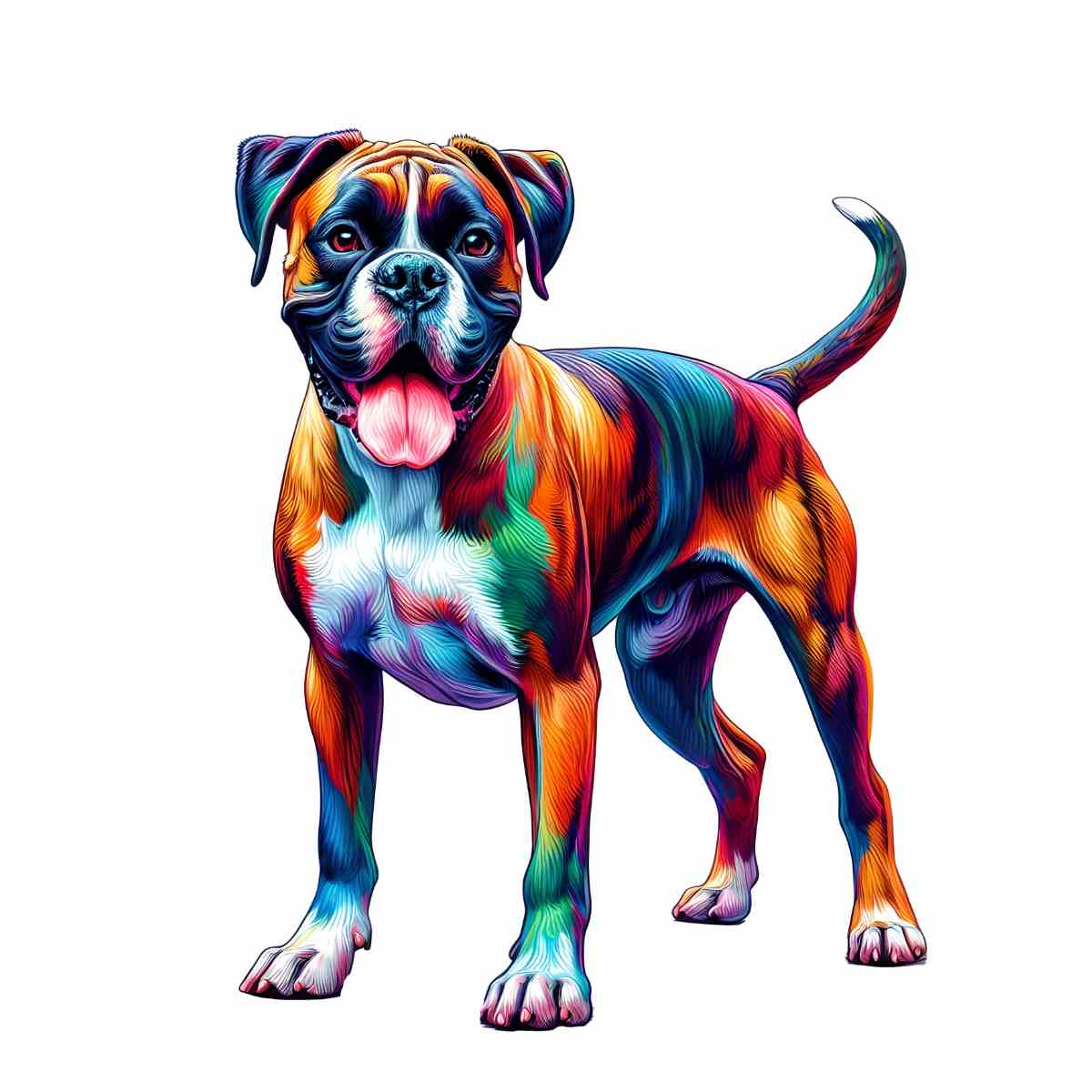 Animal Jigsaw Puzzle > Wooden Jigsaw Puzzle > Jigsaw Puzzle A4 Boxer Dog - Jigsaw Puzzle